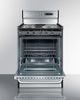 Summit® 24" Stainless Steel Freestanding Electric Range-2