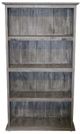Million Dollar Rustic Charcoal Grey Bookcase-0