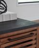 Signature Design by Ashley® Kallari Black/Warm Brown Chair Side End Table-5