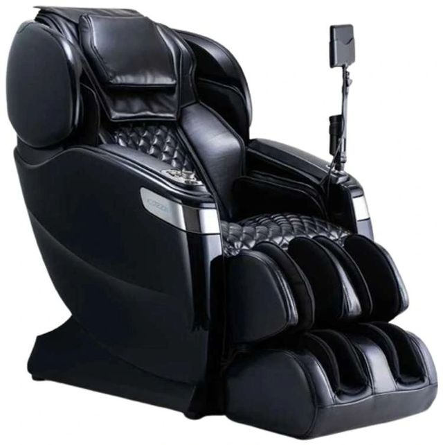 Cozzia® Qi™ XE Pro Black Power Massage Chair-0