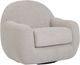 TOV Furniture Tiago Warm Gray Swivel Accent Chair-0