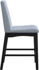 Emerald Home Madison 5-Piece Black/Gray Counter Height Dining Set-4