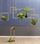 A & B Home Gold Iron Stand-2