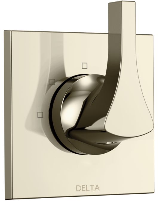 Delta Zura® Polished Nickel 3-Setting 2-Port Diverter Trim-0