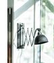 A & B Home Arris Black Extension Wall Lamp-5