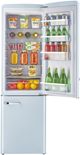Unique® Appliances Classic Retro 8.7 Cu. Ft. Powder Blue Counter Depth Bottom Freezer Refrigerator-4