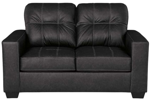 Benchcraft® Barlin Mills Carbon Loveseat-1