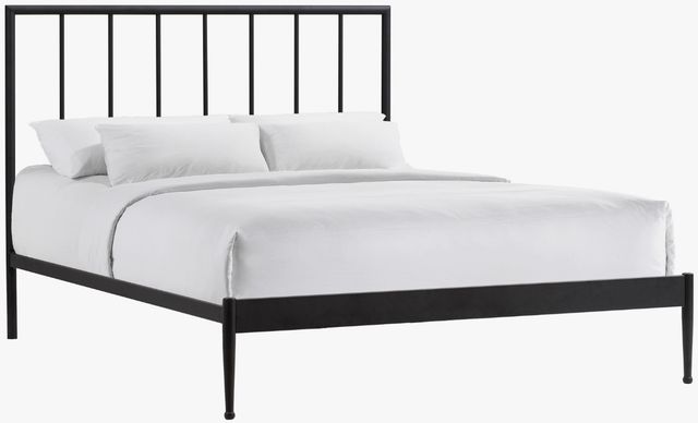 Intercon Matte Modern Queen Bed-0