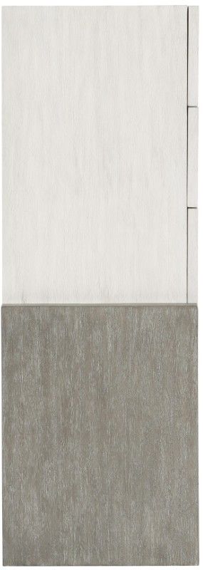 Bernhardt Foundations Light Shale/Linen Tall Drawer Chest-3