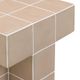 TOV Furniture Alma Tile Taupe Concrete Indoor/Outdoor Side Table-5