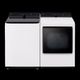 LG Alpine White Top Load Washer & Electric Dryer Laundry Pair-0