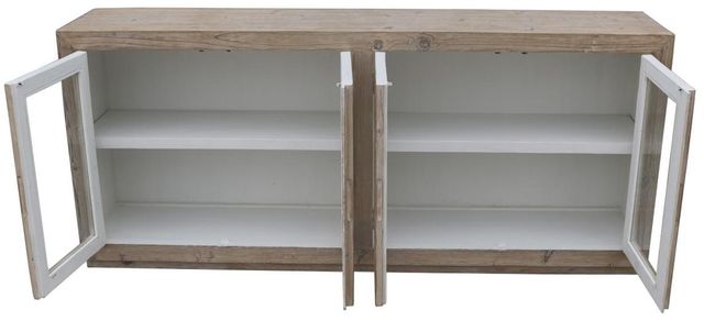 Nest Home Collections Serena Heirloom White Wash Long Cabinet-1
