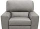 Leather Italia™ Savino Cameron Gray Moon Chair-1