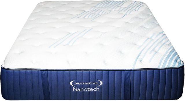 Dreamstar Bedding Luxury Collection Nanotech 13" Hybrid Medium Tight Top Full XL Mattress in a Box-1