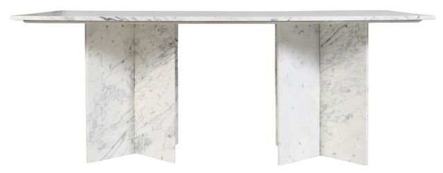 Meridian Furniture Verona White 78" Dining Table-1