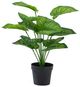A & B Home Green 9" Leaves with Pot-1