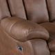 New Classic® Home Furnishings Morello Brown Power Glider Recliner-5