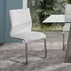 Armen Living Fusion 2-Piece White Side Chairs-3