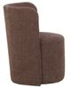 Fairfield® Customizable Pelle Provisions Aristotle Barrel Dining Side Chair with Casters-2