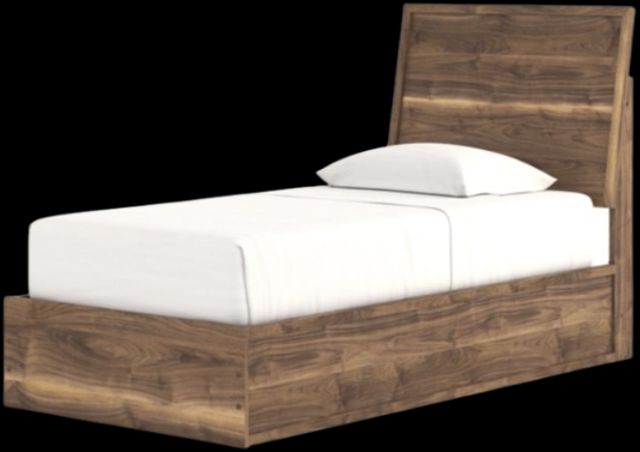 Signature Design by Ashley® Chirason Brown Twin Panel Bed-3