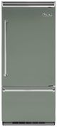 Viking® 5 Series 36 in. 20.4 Cu. Ft. Eucalyptus Built In Counter Depth Bottom Freezer Refrigerator-0