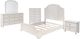 Powell® Naples 5-Piece Antique White Queen Panel Bedroom Set-0