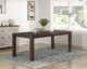 Homelegance® Paulson Dark Brown Dining Table-1