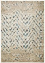 Blue/Ivory Chevron