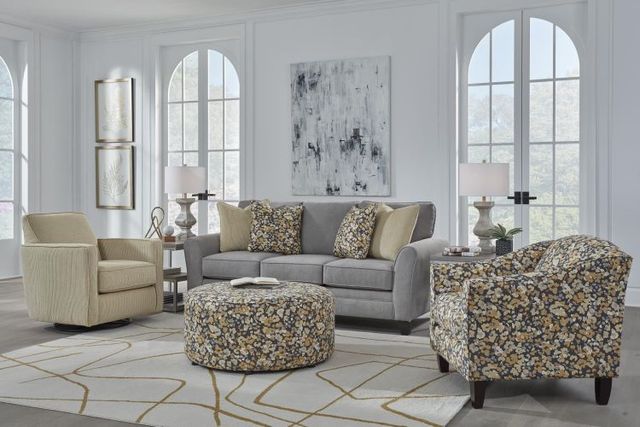 Fusion Furniture Amos Mink Bixby Uproar Camel Swivel Glider Chair-1