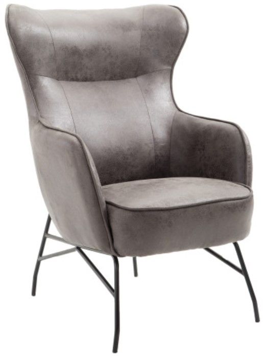 Emerald Home Franky Charcoal Accent Chair-0