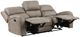 Homelegance® Pagosa Brown Manual Double Reclining Sofa-3