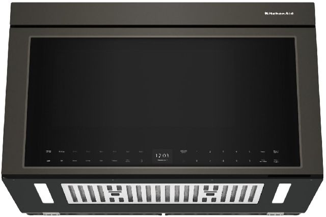 KitchenAid® 30" 1.1 Cu. Ft. Black Ore Over the Range Microwave-1