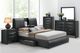 ACME Furniture Kofi Black Upholstered Eastern King Panel Storage Bed-3