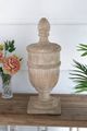 A & B Home Beige 22" Large Chester Finial Decorative Accent-4