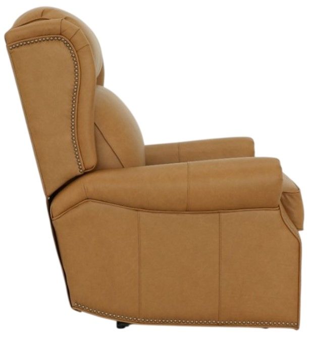 BarcaLounger® Gabby Santa Fe Brandy Leather Power Recliner-4