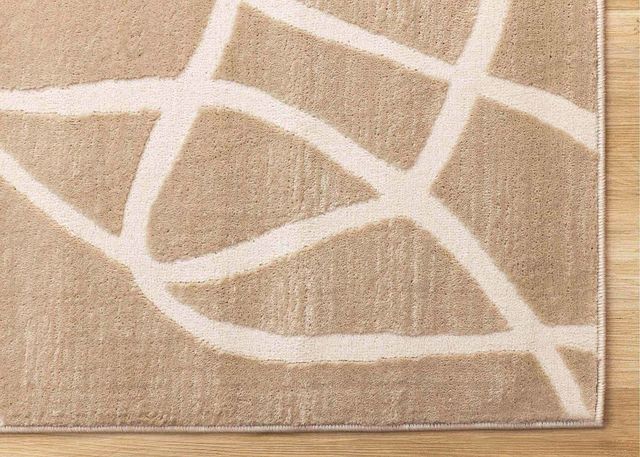 Kalora Interiors Leo Cream 5'x8' Style 1 Area Rug-4