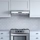 XO Ventilation XOE Series 30" Stainless Steel Under Cabinet Hood-1