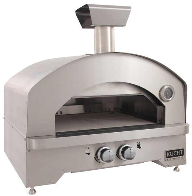 Kucht Professional Napoli 30" Stainless Steel Outdoor Portable Pizza Oven-2