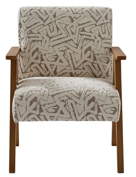 Best® Home Furnishings Customizable Field & Stream Home Bayden Accent Chair with Honey Birch Legs-1