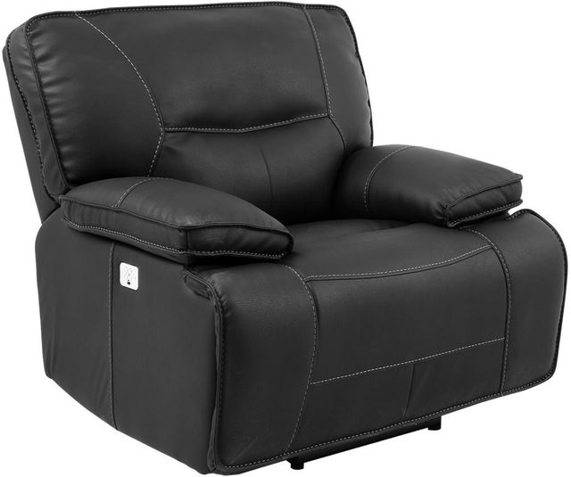 Parker House® Spartacus Black Power Recliner-0