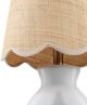 Surya Stella Glazed White 8" Table Lamp-1