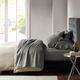 Olliix by Madison Park 800 Thread Count Charcoal Split King Cotton Rich Sateen Sheet Set-1