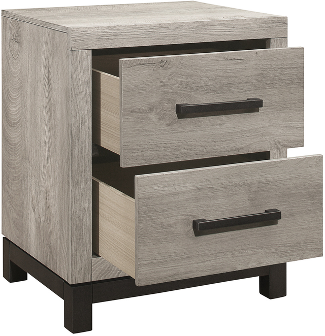 Homelegance® Zephyr 4-Piece Gray Queen Bedroom Set-2
