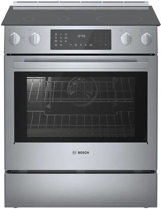 Bosch® 800 Series 30" Stainless Steel Slide-In Electric Range