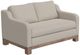 International Furniture Direct Samba Beige 60" Loveseat-0