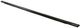 KitchenAid® 30" Black Bottom Vent Heat Deflector-1