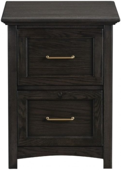 Winners Only® Addison Charcoal File Cabinet-1