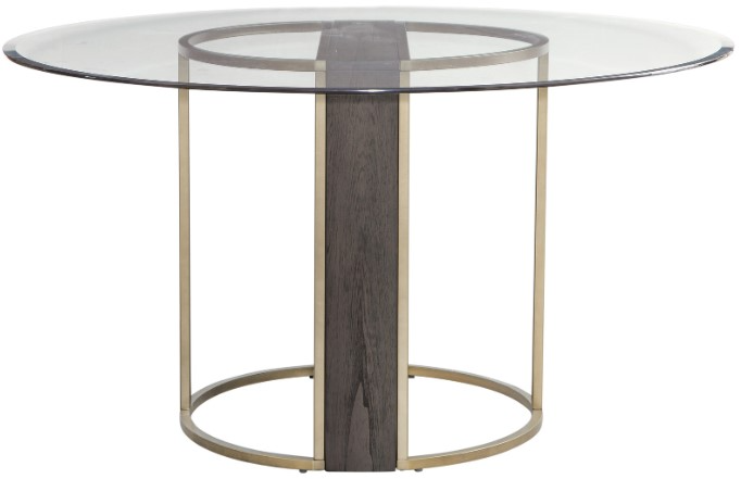 Bassett glass dining table discount
