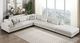Homelegance® Tinley 6-Piece Beige 135" Modular Sectional with Ottoman-1