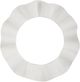 Uttermost® Wave Length Matte White Round Mirror-4